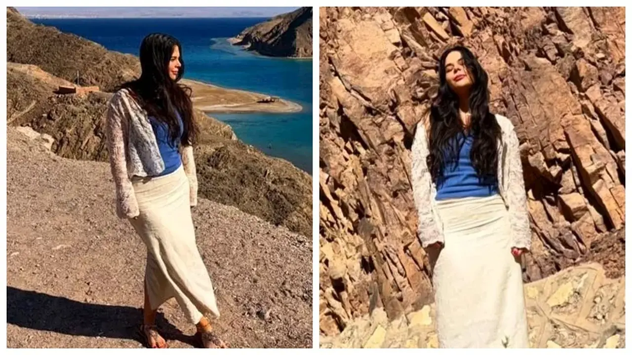 فيا مشمسة.. أحمد الفيشاوي يقدم لحبيبته صورًا مميزة على الشاطئ